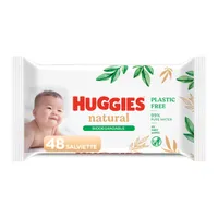 Huggies Baby Wipes Natural chusteczki nawilżane dla niemowląt, 48 szt.