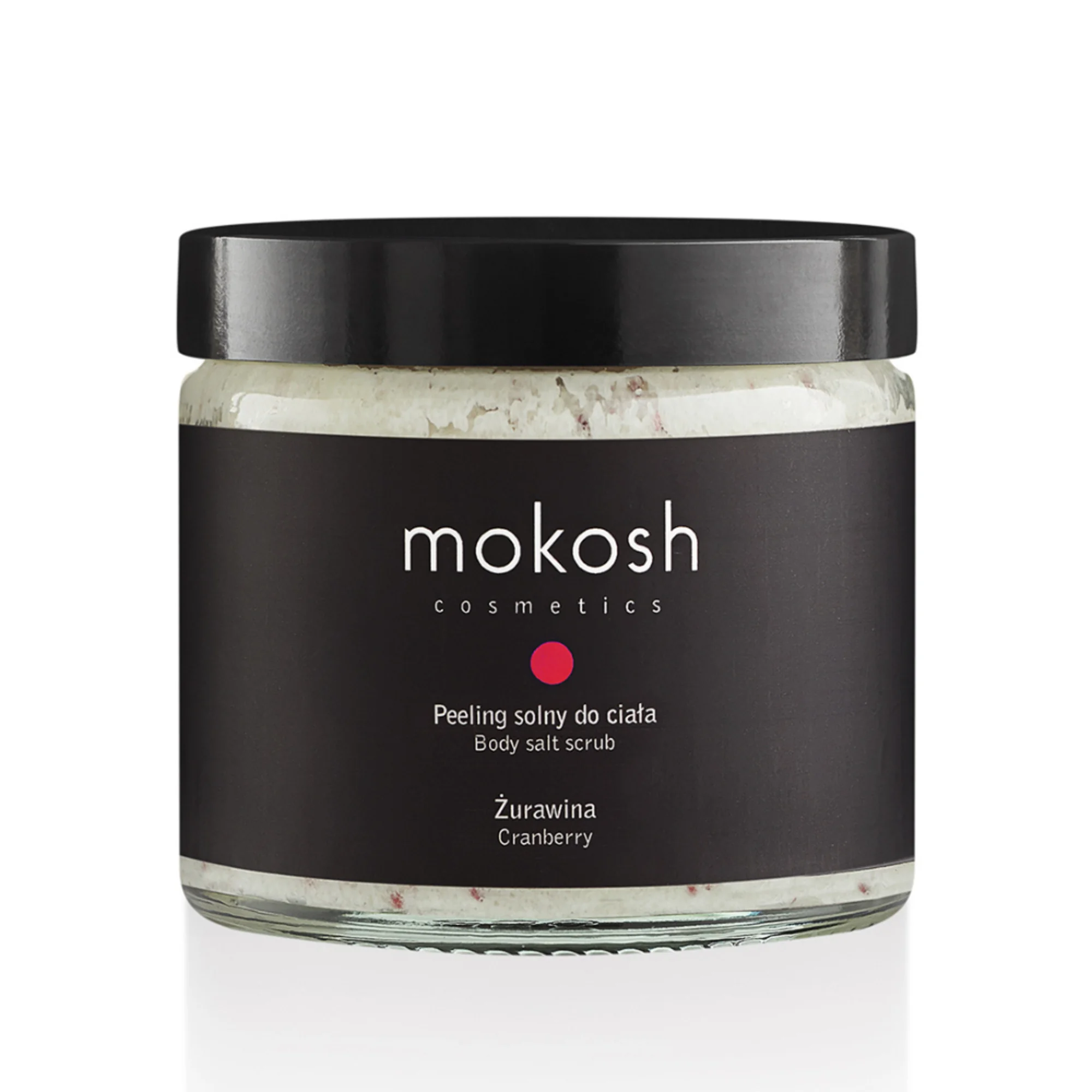 Mokosh, peeling solny do ciała żurawina, 300 g