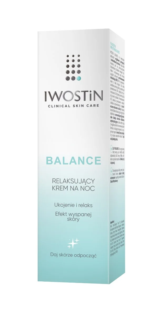 Iwostin Balance, relaksujący krem na noc, 50 ml