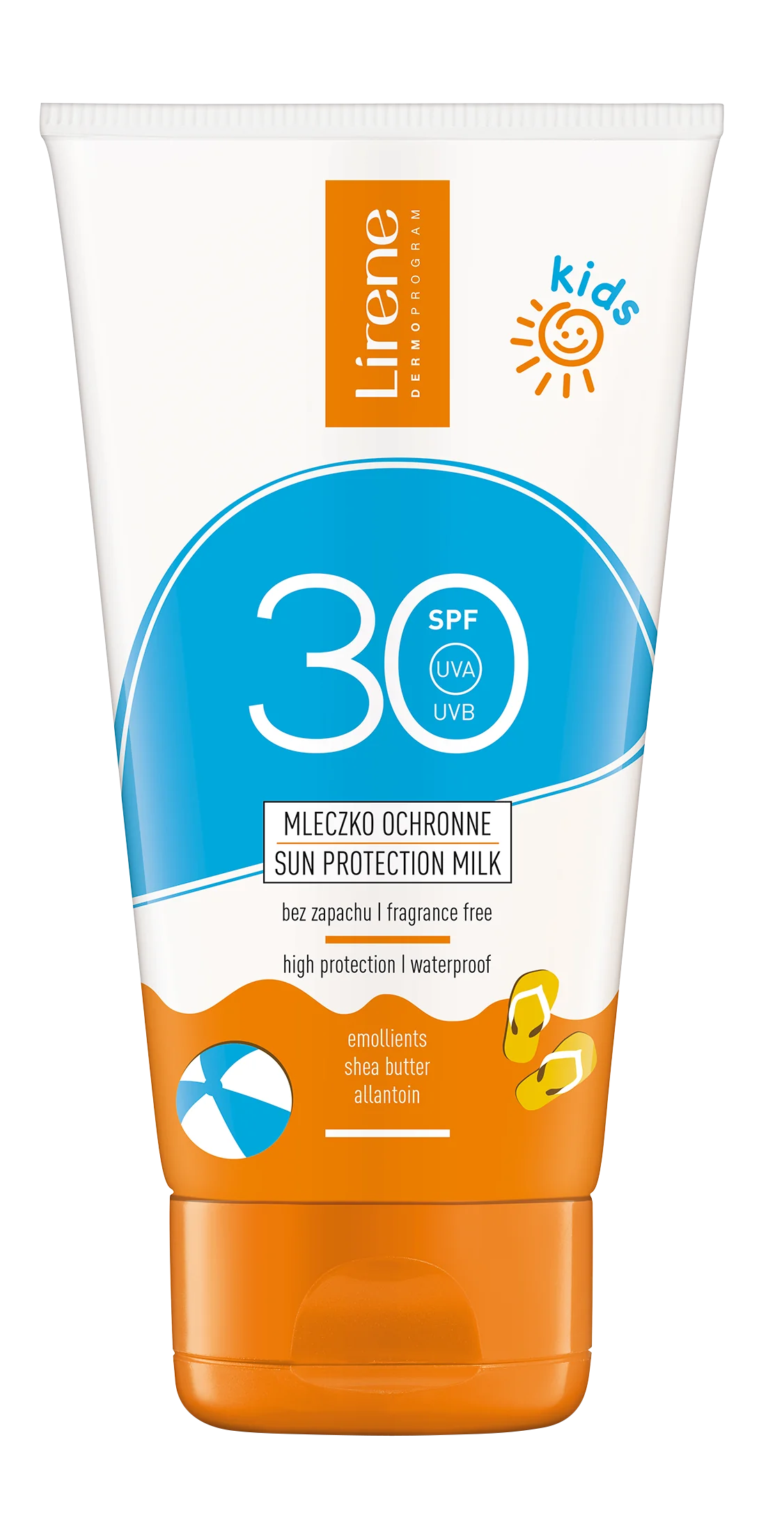 Lirene Sun Kids, mleczko ochronne dla dzieci SPF 30, 150 ml