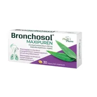 Bronchosol Maxipuren, 200 mg, 30 kapsułek dojelitowych miękkich