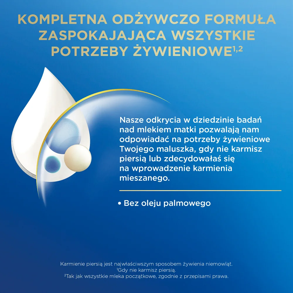 Bebilon z Pronutra 1 mleko początkowe dla niemowląt od urodzenia, 350 g