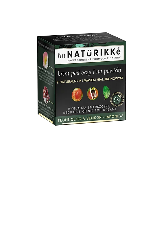 I’m Natürikké krem pod oczy i na powieki z naturalnym kwasem hialuronowym, 15 ml