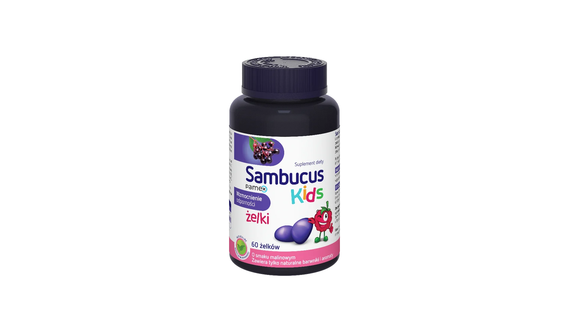 Sambucus Kids, suplement diety, 60 żelek