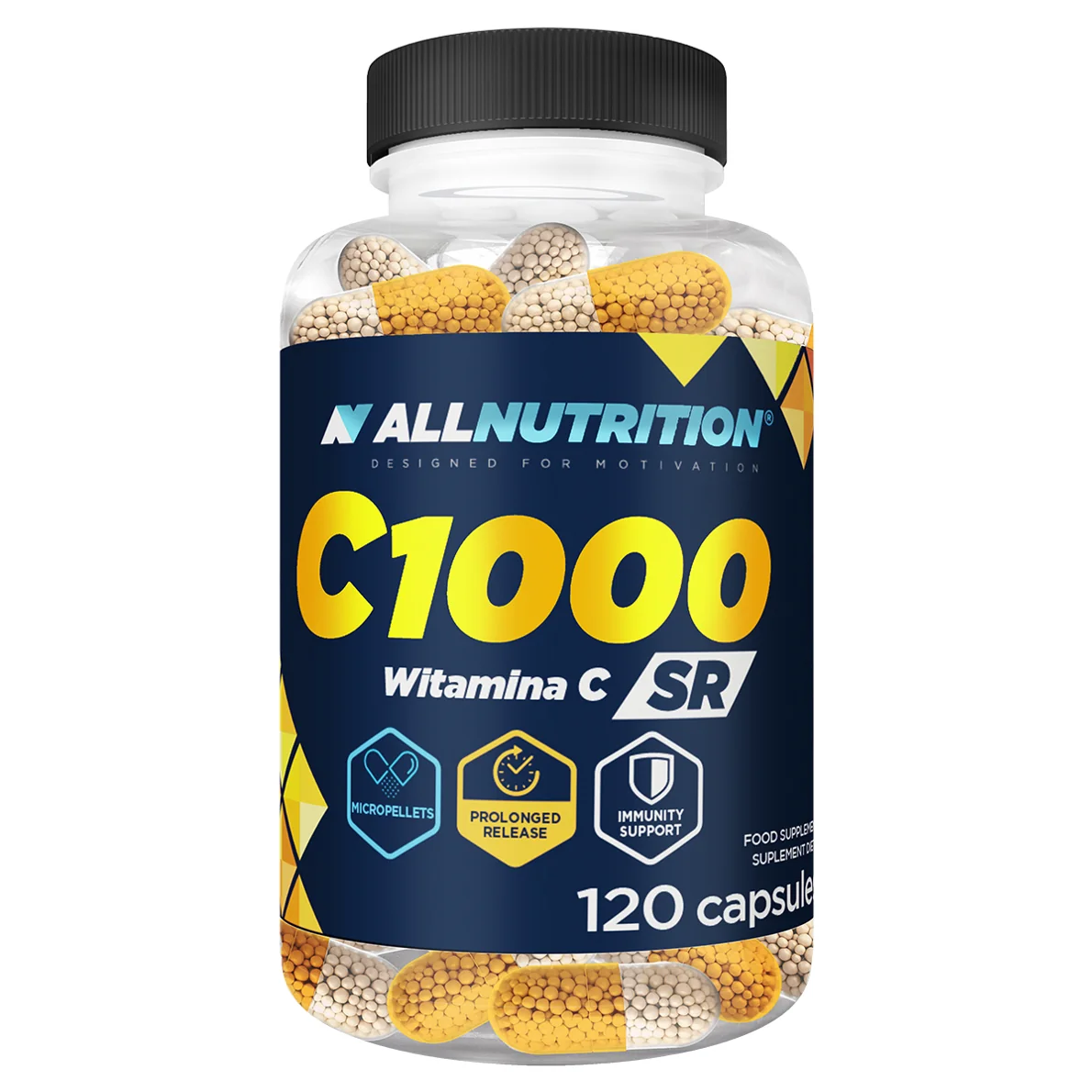 Allnutrition Witamina C1000 SR, 120 kapsułek