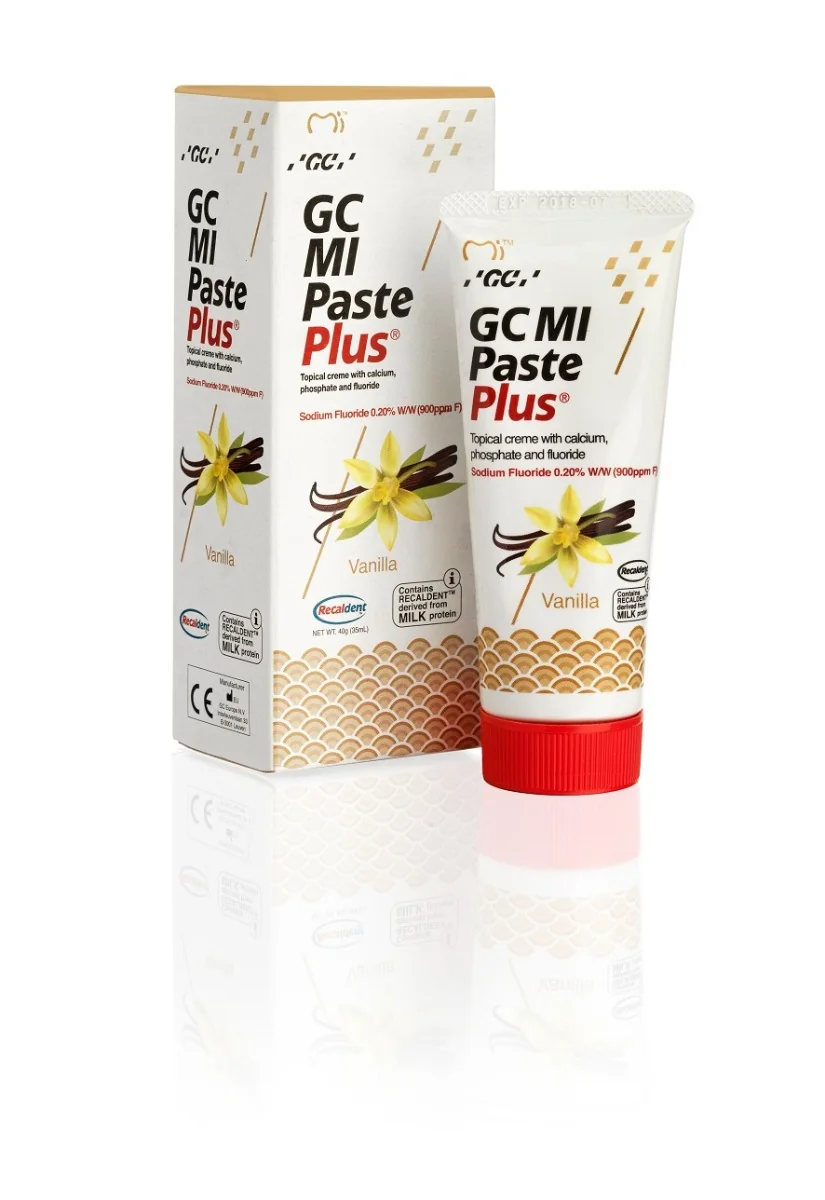 GC Mi Paste Plus, Pasta z fluorem Wanilia, 35ml