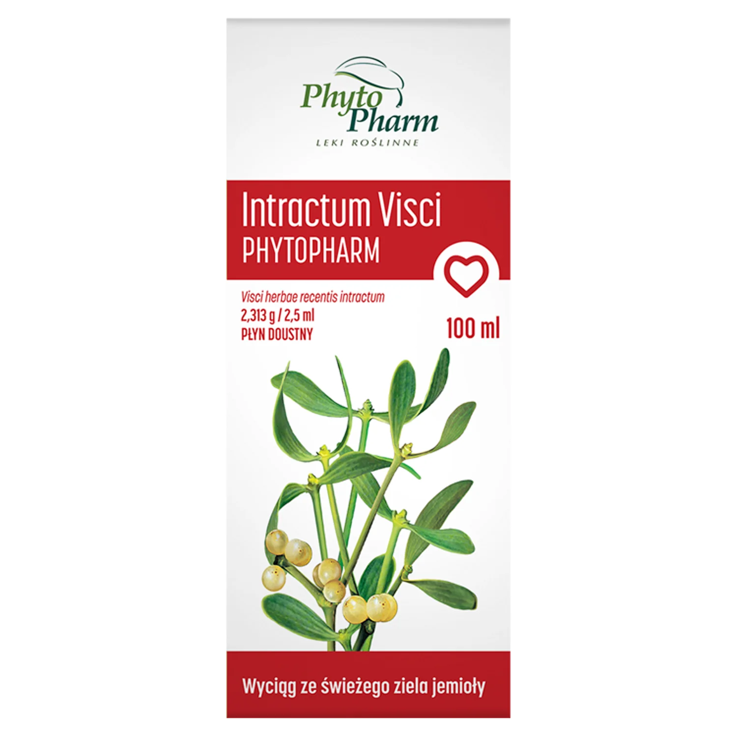 Intractum Visci Phytopharm, 2,313g/2,5ml, płyn doustny, 100 ml