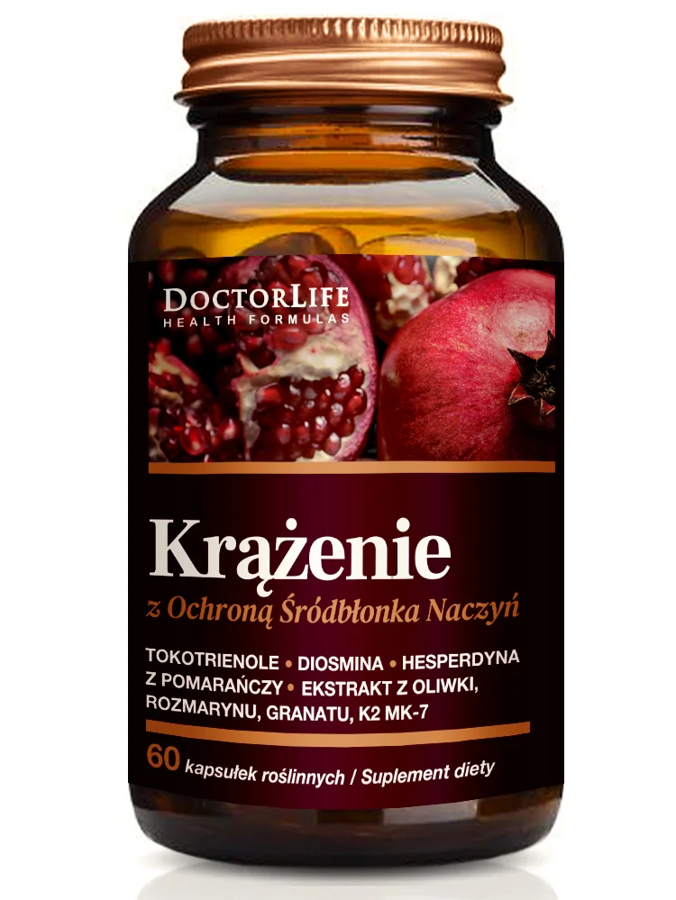 Doctor Life, Krążenie z ochroną śródbłonka naczyń, 60 kapsułek