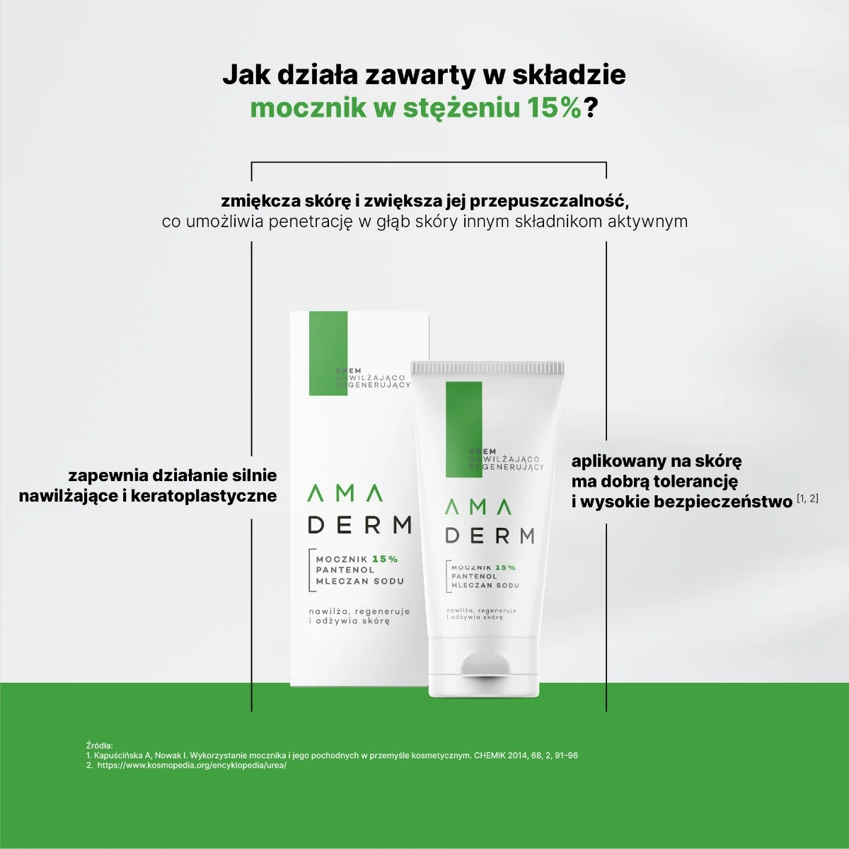 Amaderm krem nawilżająco-regenerujący, 50 ml