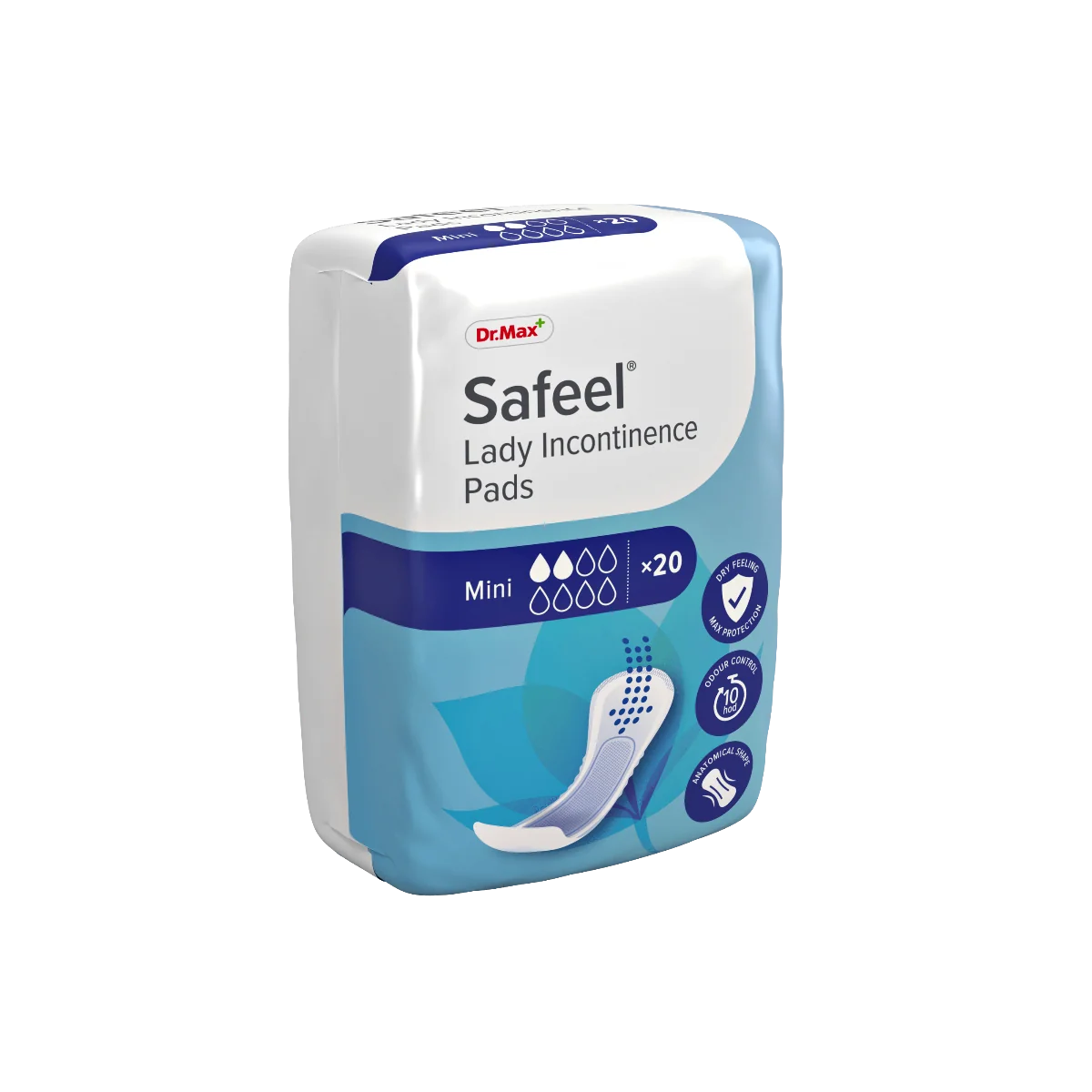 Safeel Lady Incontinence Pads Mini Dr. Max,  wkładki do inkontynencji mini, 20 sztuk