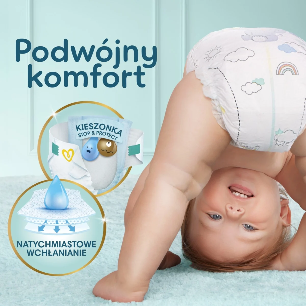 Pampers Premium Care 3 rozmiar 3, 6-10 kg, 60 sztuk