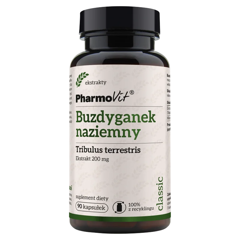 Buzdyganek Naziemny Pharmovit, suplement diety, 90 kapsułek