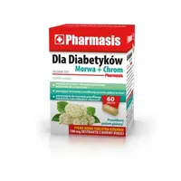 Pharmasis Dla Diabetyków Morwa i Chrom, suplement diety, 60 tabletek