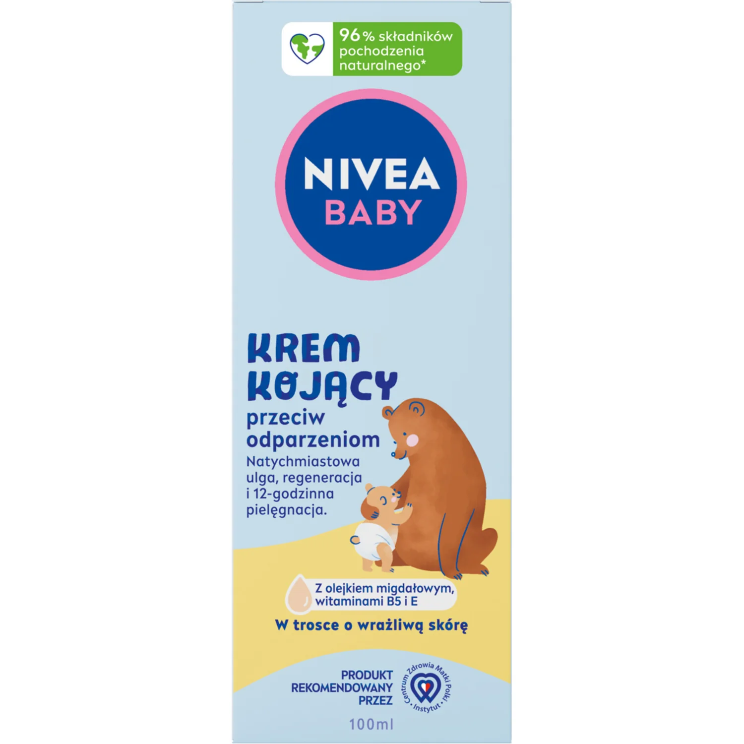 Nivea Baby, krem przeciw odparzeniom, 100 ml