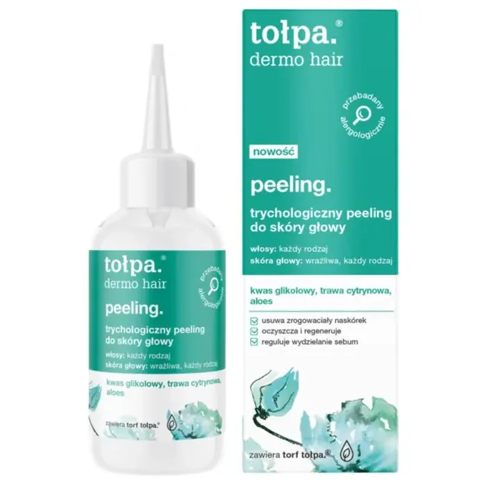 Tołpa Dermo Hair, trychologiczny peeling do skóry głowy, 100 ml