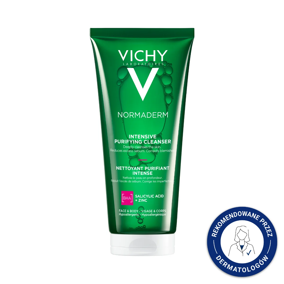 Vichy Normaderm Phytosolution, żel głęboko oczyszczający, 200 ml