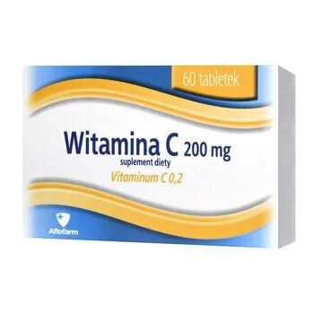 Witamina C 200 mg, suplement diety, 60 tabletek