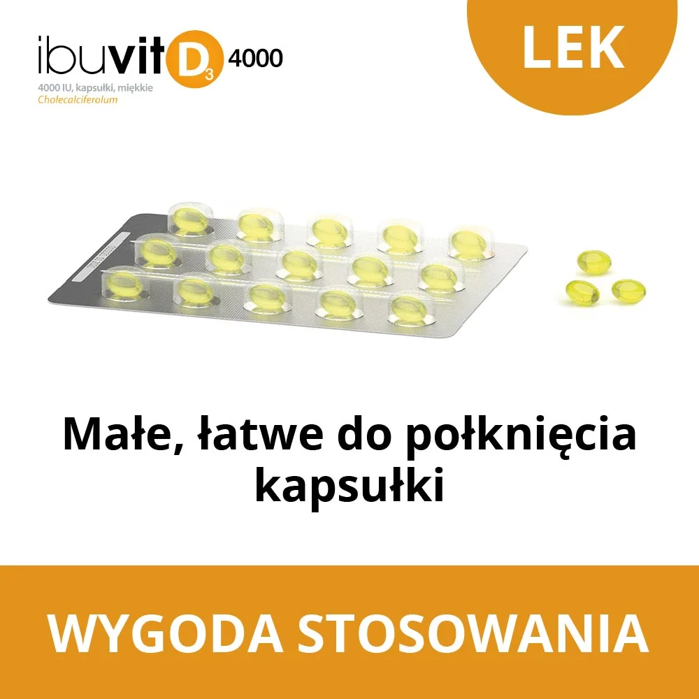 Ibuvit D3 4000 IU 90 kapsułek