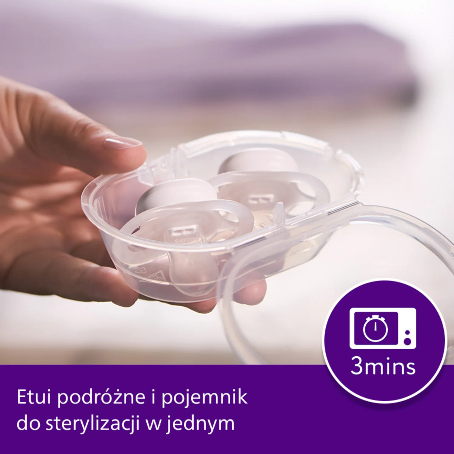 Philips Avent Ultra Start SCF075/07 smoczek świecący w ciemności, 2 szt. 