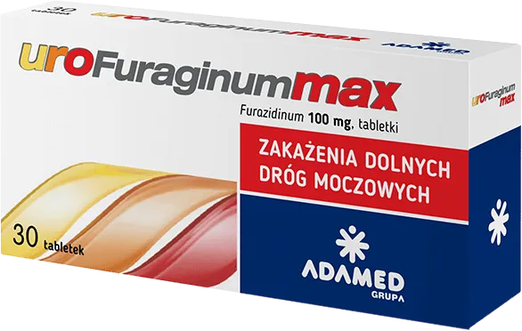 uroFuraginum Max, 100 mg, 30 tabletek