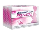 Vita-miner Prenatal, suplement diety z zestawem witamin i minerałów dla kobiet w ciąży i karmiących piersią, 60 tabletek