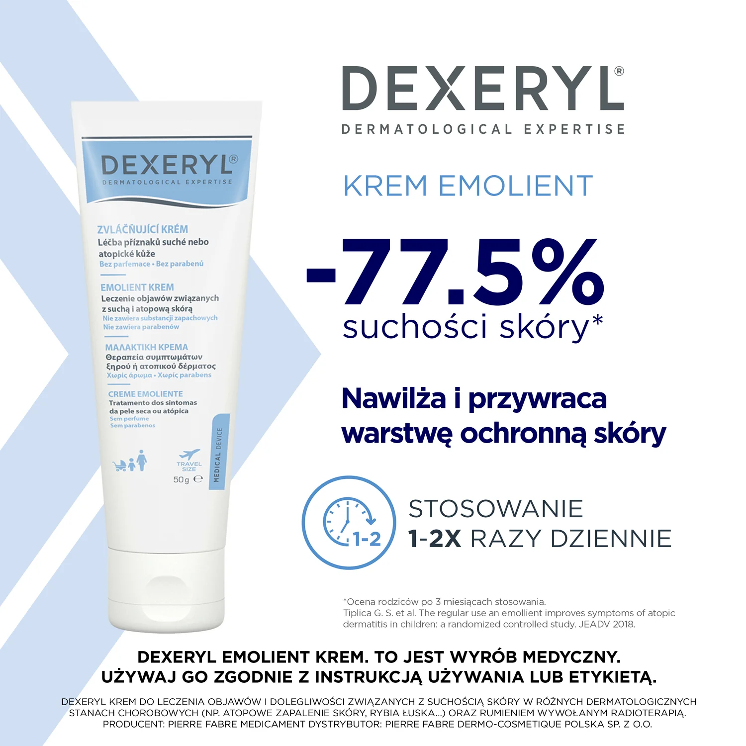 Dexeryl Emolient Krem, 50 g