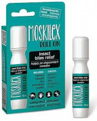 Moskilex Roll On, sztyft kojący po ukąszeniach owadów, 15 ml