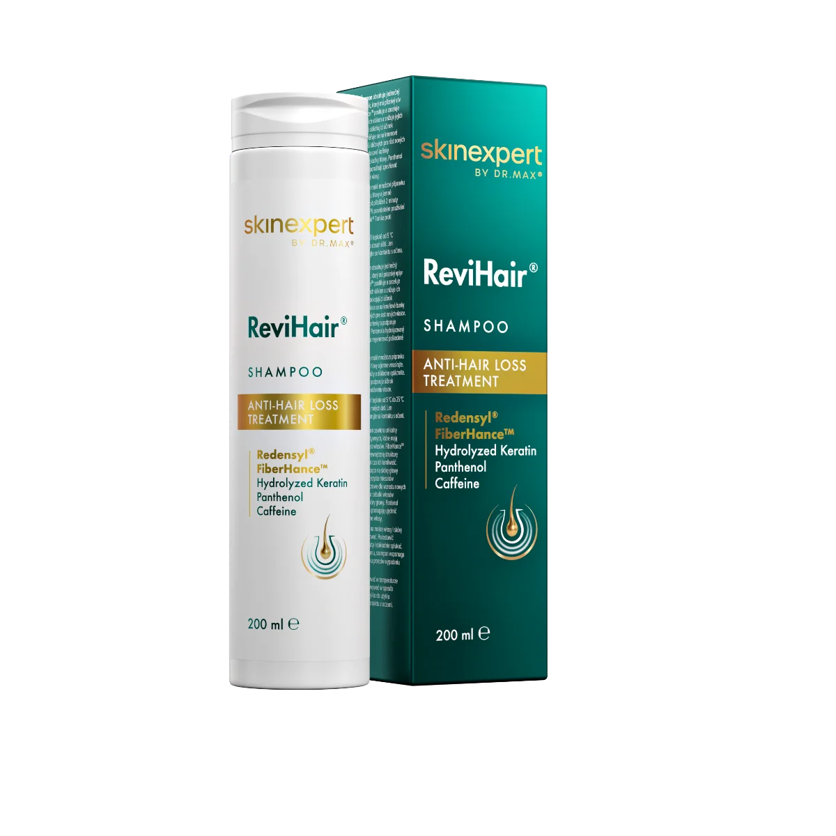 Skinexpert by Dr. Max® ReviHair, szampon do włosów, 200 ml