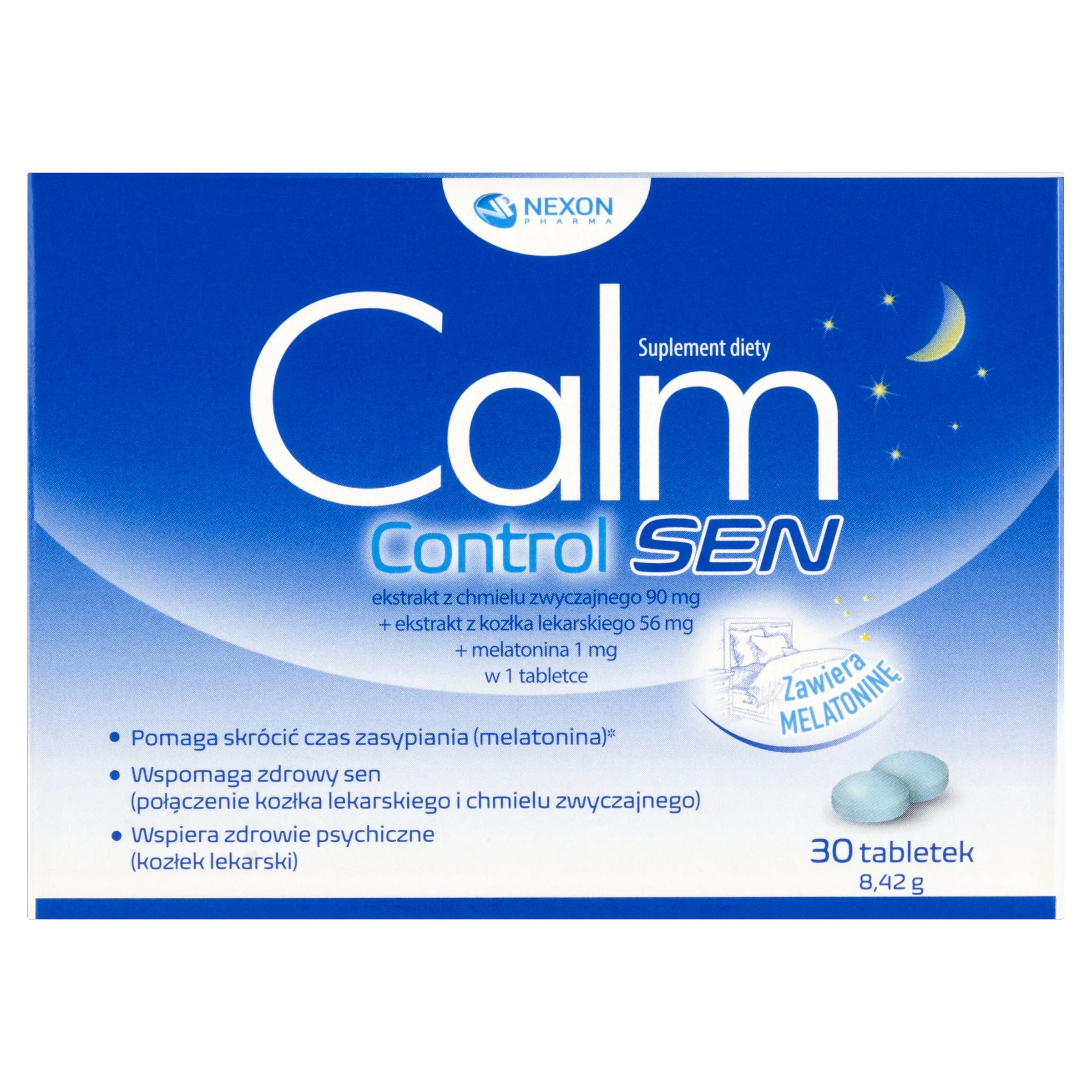 Calm Control Sen, 30 tabletek