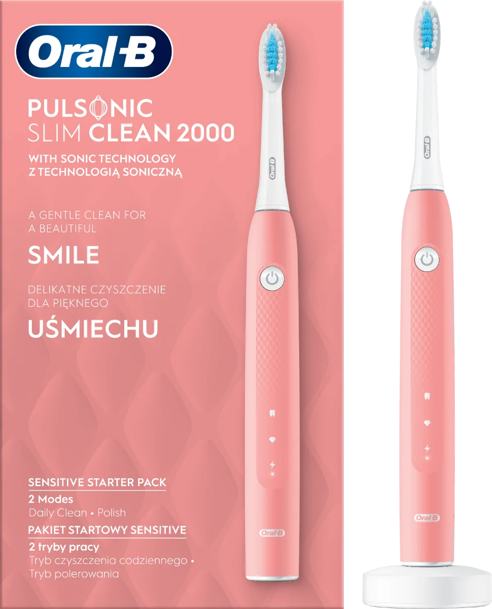 Oral B Pulsonic Slim Clean 2000 PK, szczoteczka soniczna, 1 sztuka