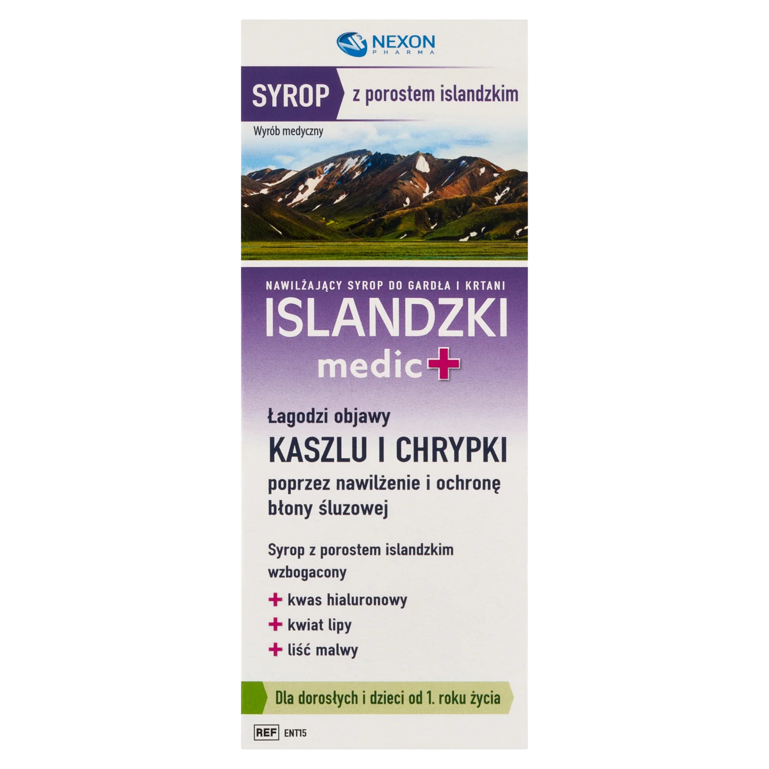 Nexon Pharma Islandzki medic+, syrop, 125 ml