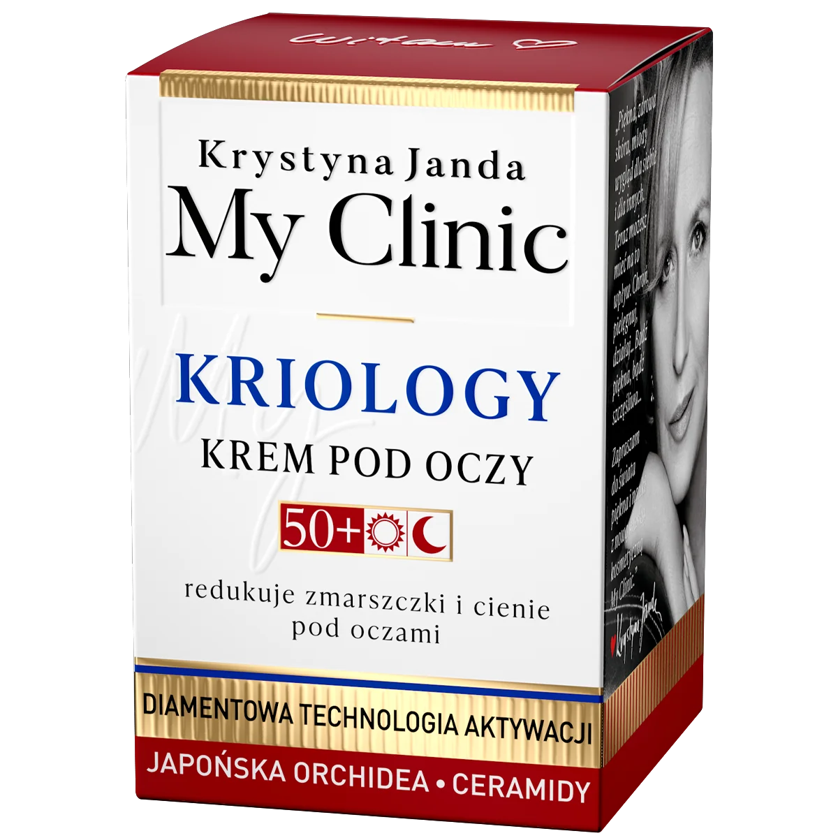 Janda My Clinic KRIOLOGY, krem pod oczy 50+, 15 ml