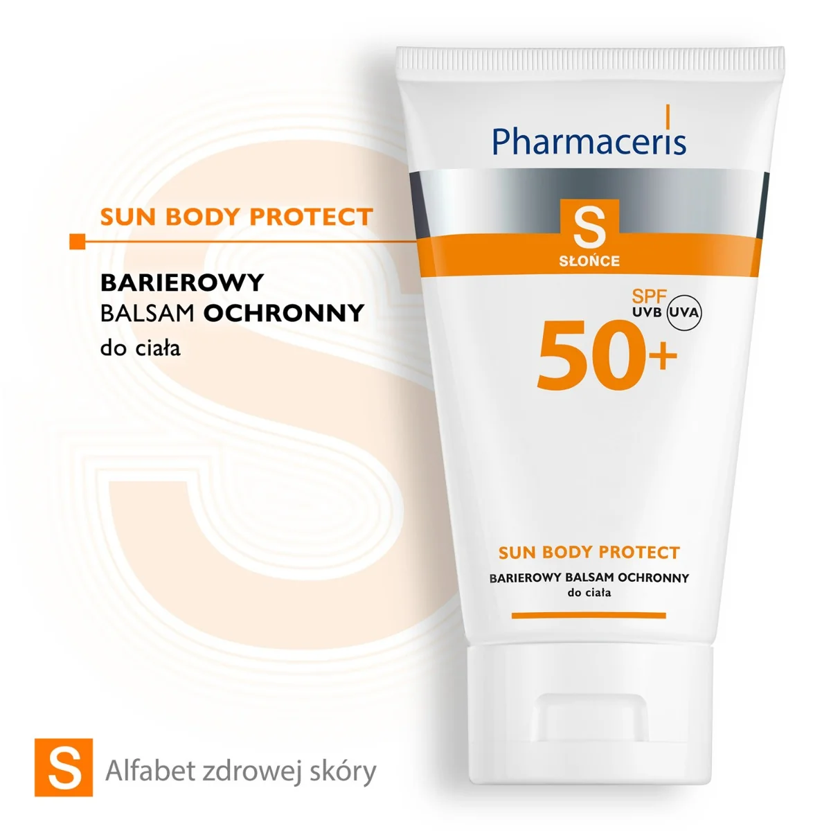 Pharmaceris S Słońce, hydrolipidowy ochronny balsam do ciała, SPF 50+ / 150 ml