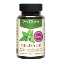 Avet Herbs Melisa B12, 30 kapsułek