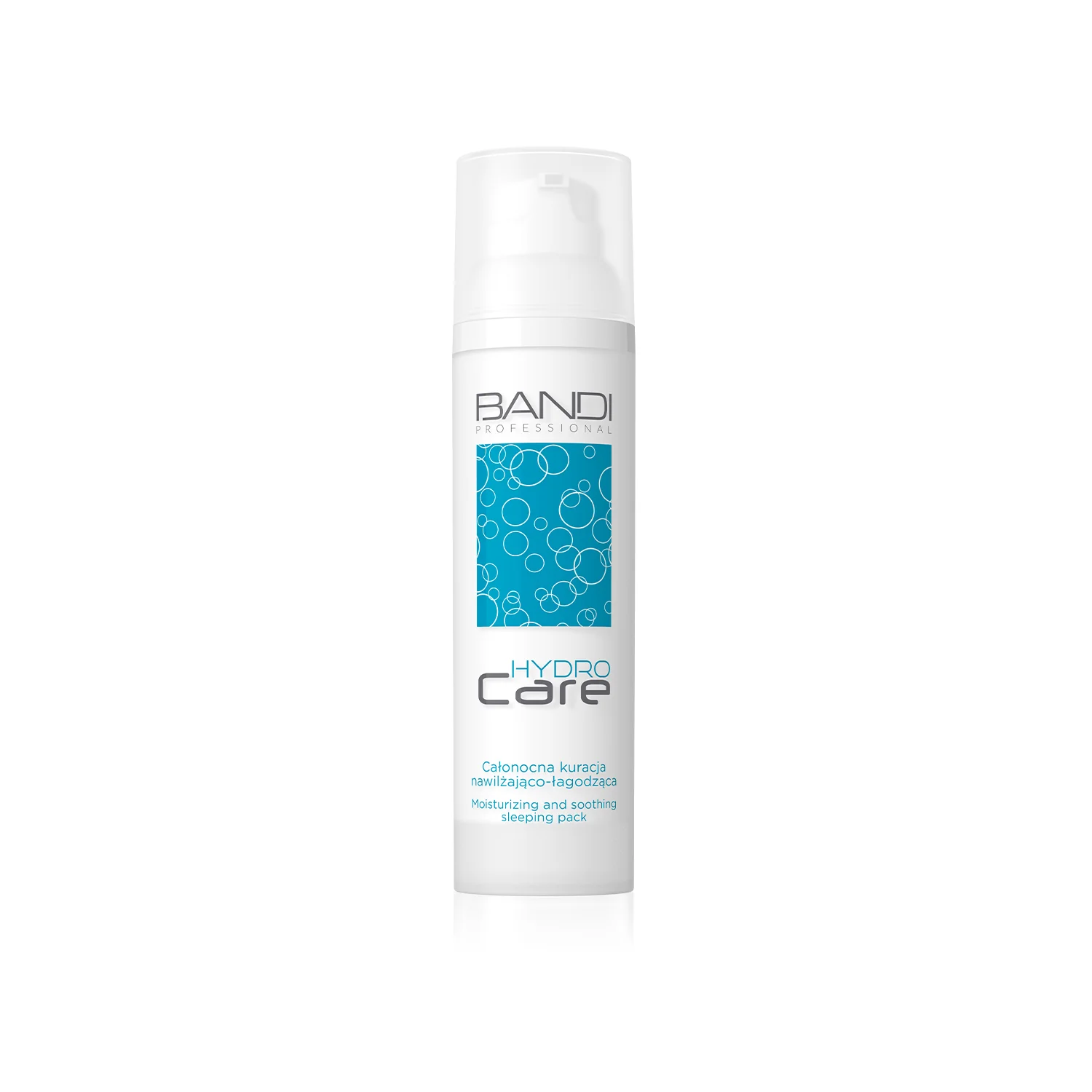 BANDI Professional Hydro Care, Całonocna kuracja nawilżająco-łagodząca, 75 ml