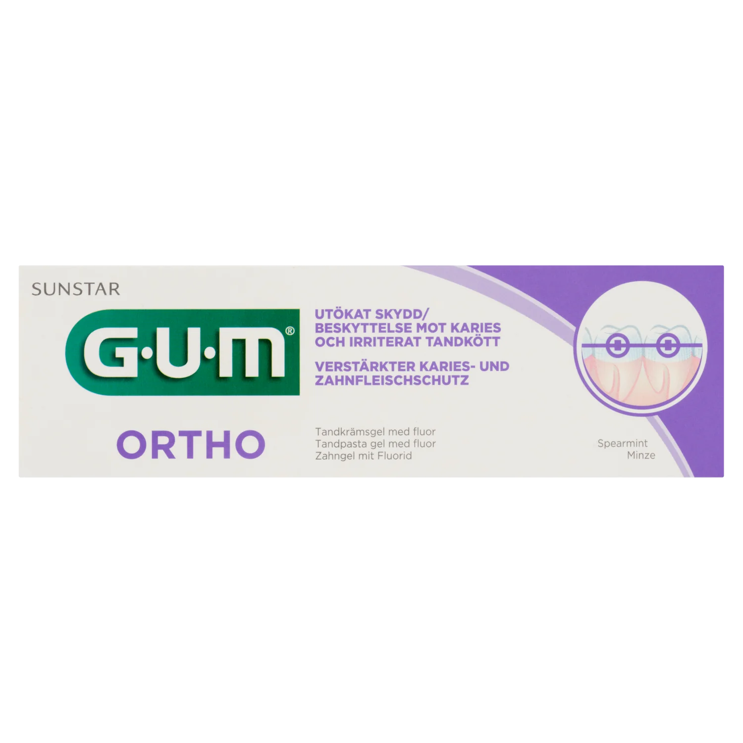 Gum Ortho, pasta do zębów, 75 ml