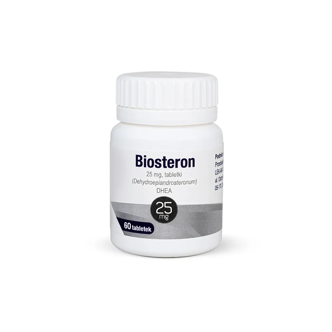 Biosteron, 25 mg, 60 tabletek 