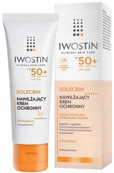 Iwostin Solecrin, krem ochronny SPF 50+, 50 ml