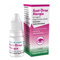 Azel-Drop Alergia, 0,5 mg, krople do oczu, 6 ml