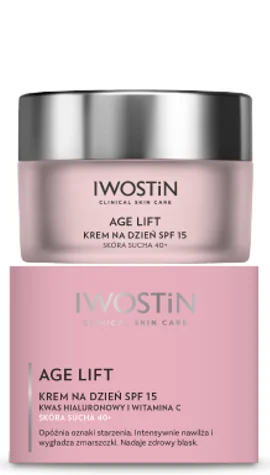 Iwostin Age Lift, Krem na dzień SPF 15 skóra sucha 40+, 50 ml