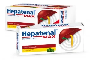 Hepatenal Max, suplement diety, 60 kapsułek