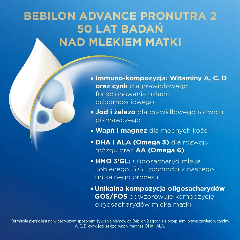 Bebilon 2 Advance Pronutra mleko następne po 6. miesiącu, 1000 g