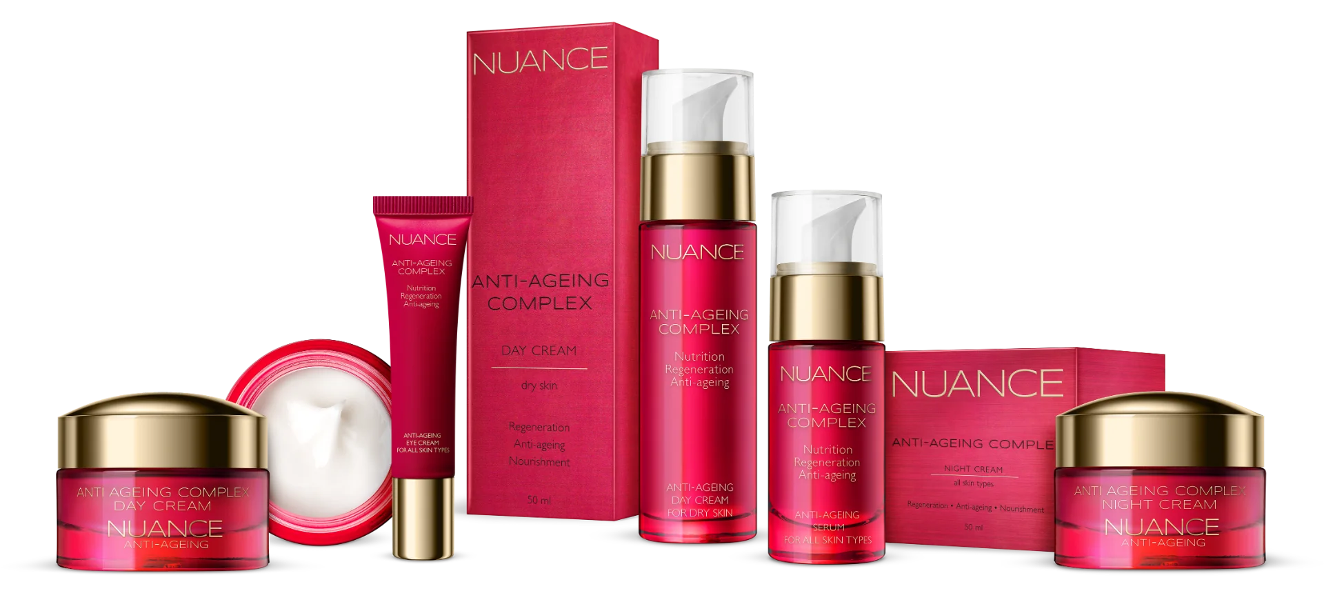 Nuance Anti-Ageing Complex krem na dzień do cery suchej, 50 ml