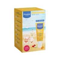 Mustela Sun Care, mleczko przeciwsłoneczne SPF50+, 200 ml + torba plażowa