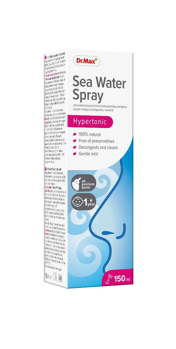 Sea Water Spray Hypertonic Dr. Max, 150 ml