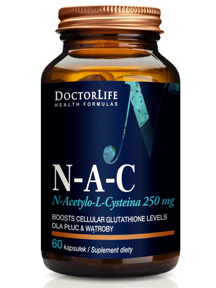 Doctor Life NAC 250 mg 60 kapsułek