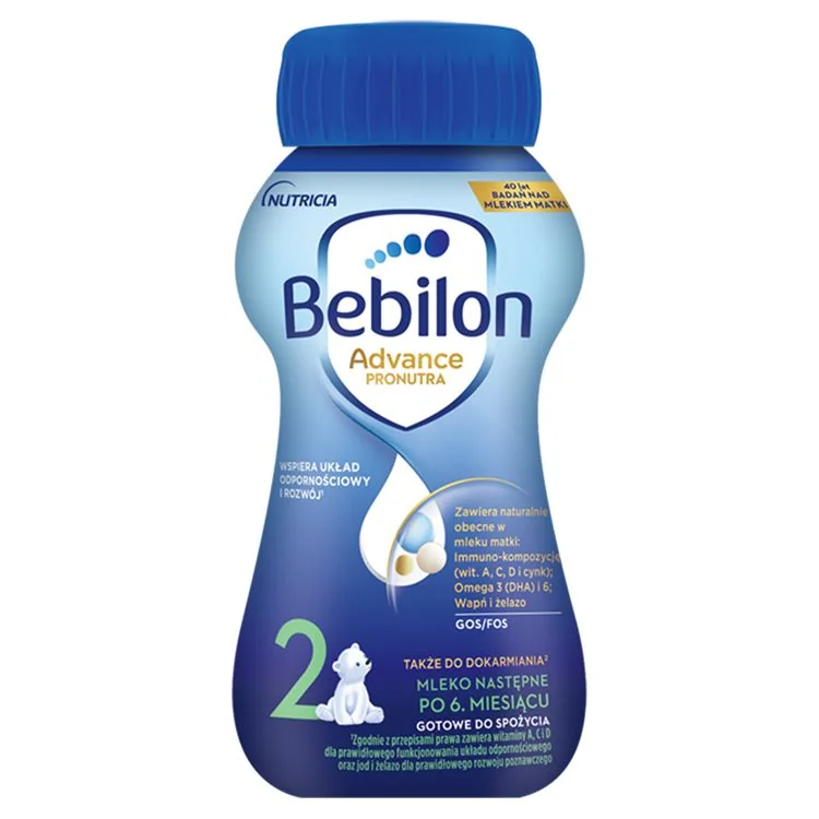 Bebilon 2 z Pronutra Advance, płyn, 200 ml