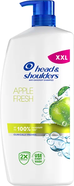 Head & Shoulders Apple Fresh codzienny, szampon przeciwłupieżowy, 800 ml (z pompką)