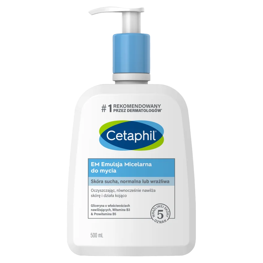 Cetaphil EM emulsja micelarna do mycia, 500 ml