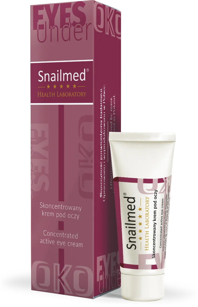 Snailmed, skoncentrowany krem pod oczy przeciwzmarszczkowy, 15 ml